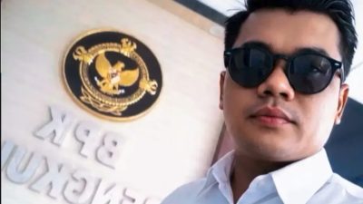 Direktur Utama Flamboyan Grup, Riki Hermanto R. Saat lagi di BPK RI Provinsi Bengkulu