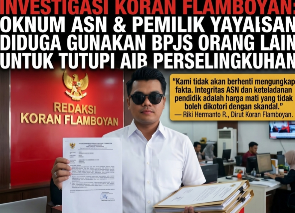 Direktur Flamboyan Grup, Riki Hermanto R