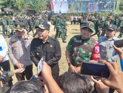 TMMD Ke-129 Resmi Bergulir di Bojonegoro, TNI-Pemda Percepat Pembangunan Desa dan Tingkatkan Kesejahteraan Warga