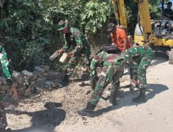 Jalan Lama Dibongkar, TMMD 129 Bojonegoro Mulai Bangun Akses Baru untuk Warga Dusun Mundu