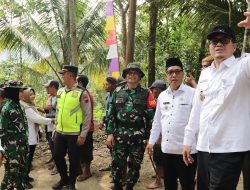 Dandim 0704/Banjarnegara dan Forkopimda Tinjau Sasaran TMMD Ke-129, Pastikan Pembangunan Tepat Sasaran