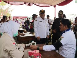 Wakil Bupati dan Dandim Tinjau Layanan Kesehatan Gratis TMMD Ke-129, Warga Gumelem Kulon Antusias Berobat