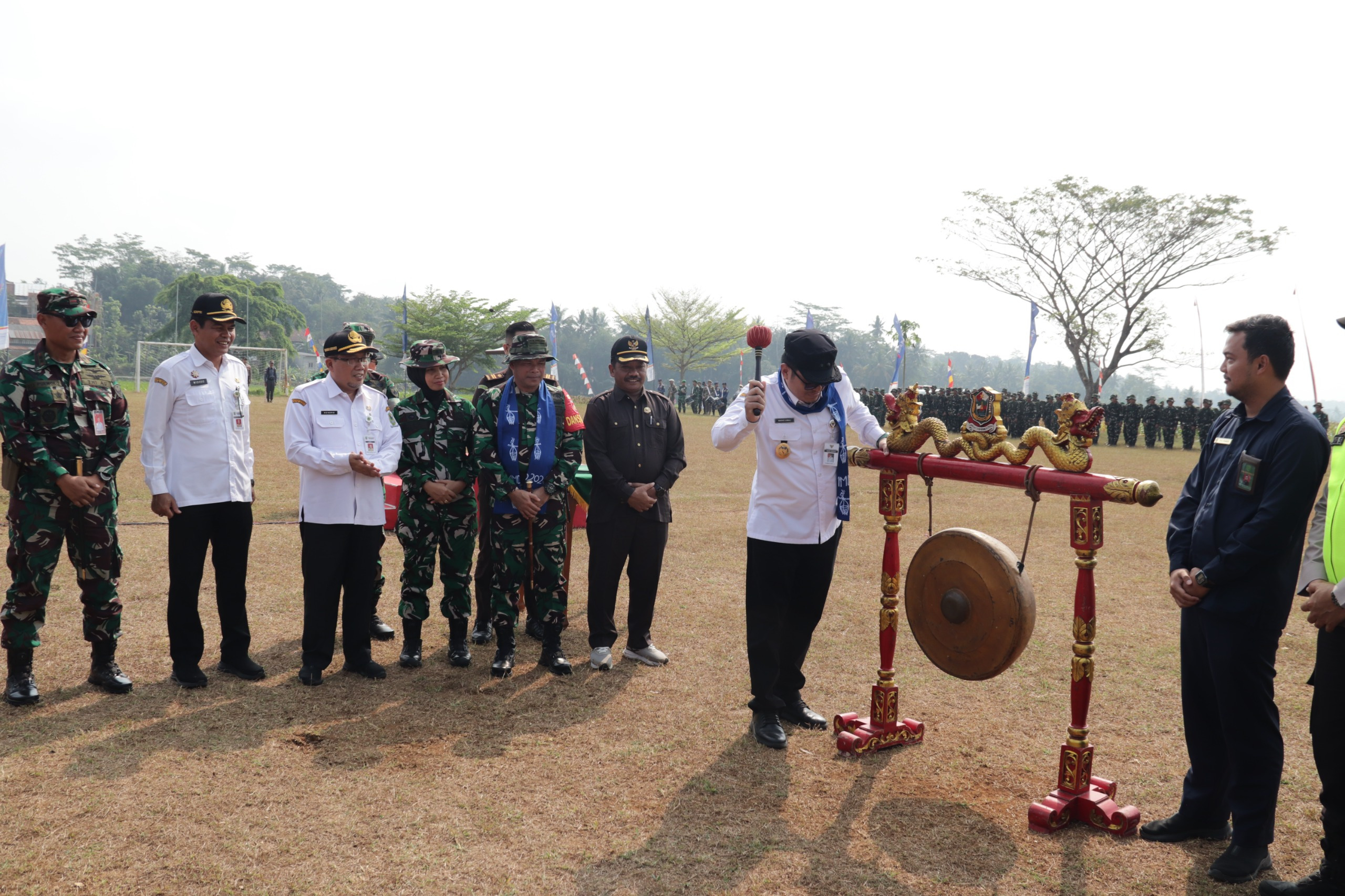 Program TNI Manunggal Membangun Desa (TMMD) Reguler ke-129 Tahun Anggaran 2026 resmi dimulai di Desa Gumelem Kulon, Kecamatan Susukan, Kabupaten Banjarnegara, Rabu (15/7/2026).