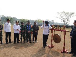 Dentang Gong Tandai Dimulainya TMMD Ke-129 di Banjarnegara, TNI dan Pemda Percepat Pembangunan Desa