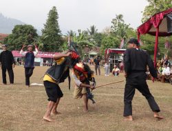 Tari Sabet Ujungan Meriahkan Pembukaan TMMD Ke-129 Banjarnegara, Budaya dan Pembangunan Berjalan Beriringan