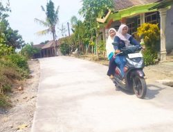 Salah satu sasaran fisik yang telah rampung adalah pembangunan jalan cor beton di Dusun Kedungpandan sepanjang 550 meter dengan lebar 3 meter, yang kini memberikan akses transportasi lebih aman dan nyaman bagi warga.