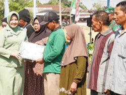 Persit Kodim 0813 Bojonegoro Perkuat Dukungan Sukseskan TMMD ke-129 di Desa Kesongo
