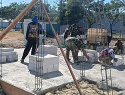 Sentuhan Nyata! TMMD 129 Bojonegoro: Sulap Perbatasan Kesongo-Lamongan Jadi Rest Area dan Sentra Ekonomi Baru