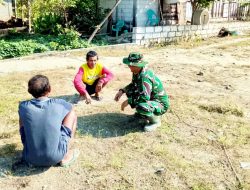 Babinsa Kedungadem Gencarkan Sosialisasi TMMD 129, Ajak Warga Kesongo Perkuat Gotong Royong