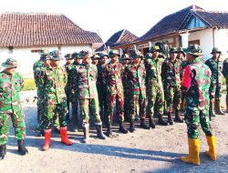 Awali Pekan Kedua TMMD 129, Satgas Kodim 0813 Bojonegoro Perkuat Disiplin Lewat Apel Pagi