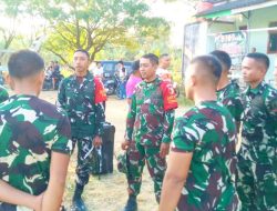 Menjelang dimulainya pertandingan, seluruh personel Satgas TMMD ke-129 mengikuti apel dan pengarahan di halaman Balai Desa Kesongo. Kegiatan tersebut bertujuan memastikan seluruh anggota memahami peran mereka sekaligus menjaga disiplin, kekompakan, dan semangat sportivitas selama mengikuti turnamen.