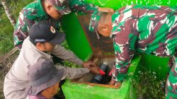 Kegiatan tersebut dilaksanakan oleh Sertu Muslim, anggota Satgas TMMD, bersama warga di Dusun Kunir RT 01/RW 09, Desa Gumelem Kulon, Kecamatan Susukan, Kabupaten Banjarnegara, Selasa (21/07/2026).