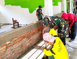 TMMD ke-129 Kodim 0813 Bojonegoro Rehab SDN Kesongo 1, Wujudkan Sekolah yang Lebih Layak untuk Generasi Penerus