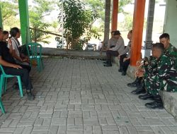 Diawali Silaturahmi, Satgas TMMD 129 Bojonegoro Satukan Komitmen Bangun Desa Kesongo Bersama Warga