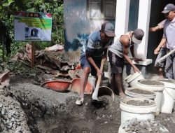 Lansia 83 Tahun Tetap Berkontribusi dalam Pembangunan Jalan TMMD