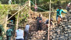 Hingga Kamis (23/7/2026), pembangunan talud pertama dengan panjang 75 meter dan tinggi 1,5 meter telah mencapai 25 persen. Capaian tersebut menjadi salah satu indikator kemajuan sasaran fisik TMMD yang terus dikerjakan secara bertahap.