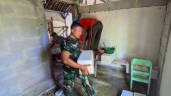 Salah satu sasaran yang kini dipercepat pengerjaannya adalah rumah milik Koko Margono, warga RT 013 RW 006, Dusun Krebet, Desa Kesongo, Kecamatan Kedungadem, Senin (27/7/2026).