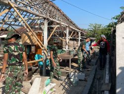 Harapan Baru untuk Samijan! TMMD 129 Bojonegoro Mulai Bangun Rumah Layak Huni
