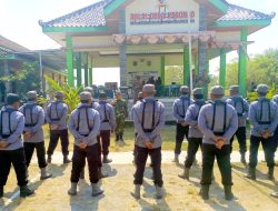 Viral! TNI Gembleng Linmas Kesongo, Aksi Tegap Baris Berbaris Jadi Sorotan di TMMD 129 Bojonegoro