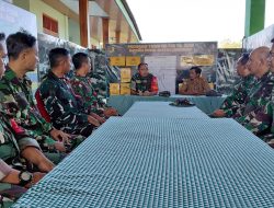 Saat memberikan arahan, Letkol Inf Dedy Dwi Wijayanto menekankan pentingnya menjaga disiplin, kekompakan, serta profesionalisme dalam menjalankan setiap tugas, baik di lapangan maupun di Posko sebagai pusat koordinasi kegiatan.