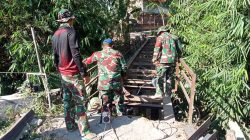 Pengerjaan infrastruktur vital ini dilakukan secara bahu-membahu dan penuh semangat gotong royong antara personel Satgas TMMD dengan masyarakat setempat.