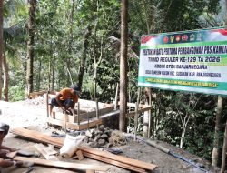 Pembangunan Pos Kamling TMMD Masuki Tahap Persiapan Pondasi