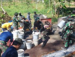Gotong Royong Satukan Semangat Pengecoran Jalan