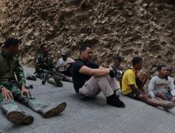 Ngobrol Hangat di Tengah TMMD Reguler ke-129 Gumelem Kulon