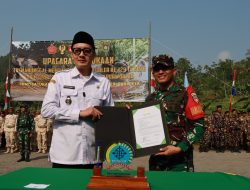 Wakil Bupati Purworejo Resmi Buka TMMD Reguler ke-129 Kodim 0708/Purworejo di Desa Watuduwur