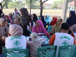 Dinas Kesehatan Bojonegoro Hadirkan Layanan Pengobatan Gratis dalam TMMD Ke-129 di Desa Kesongo