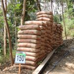 Dengan pasokan pasir, batu split, dan semen yang terus tersedia, pekerjaan pengecoran jalan sepanjang 737 meter dengan lebar 2,5 meter dan tebal 0,15 meter di Dusun Kunir RT 01/09, Desa Gumelem Kulon, Kecamatan Susukan, dapat berlangsung tanpa kendala, Rabu (05/08/2026).