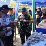 Komitmen pemberdayaan masyarakat tersebut mendapat perhatian dari Tim Pengawasan dan Evaluasi (Wasev) TMMD ke-129 saat melakukan kunjungan kerja ke lokasi kegiatan, Jumat (31/7/2026).