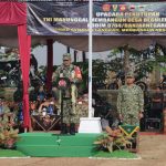 Keterangan Foto: Danrem 071/Wijayakusuma Kolonel Inf Sidik Wiyono, S.H., M.Han., bertindak sebagai Inspektur Upacara penutupan TMMD Reguler ke-129 Tahun Anggaran 2026 di Desa Gumelem Kulon, Kecamatan Susukan, Kabupaten Banjarnegara, Kamis (13/8/2026). Foto: Pendim Banjarnegara. Keterangan Foto: Danrem 071/Wijayakusuma Kolonel Inf Sidik Wiyono, S.H., M.Han., bertindak sebagai Inspektur Upacara penutupan TMMD Reguler ke-129 Tahun Anggaran 2026 di Desa Gumelem Kulon, Kecamatan Susukan, Kabupaten Banjarnegara, Kamis (13/8/2026). Foto: Pendim Banjarnegara.