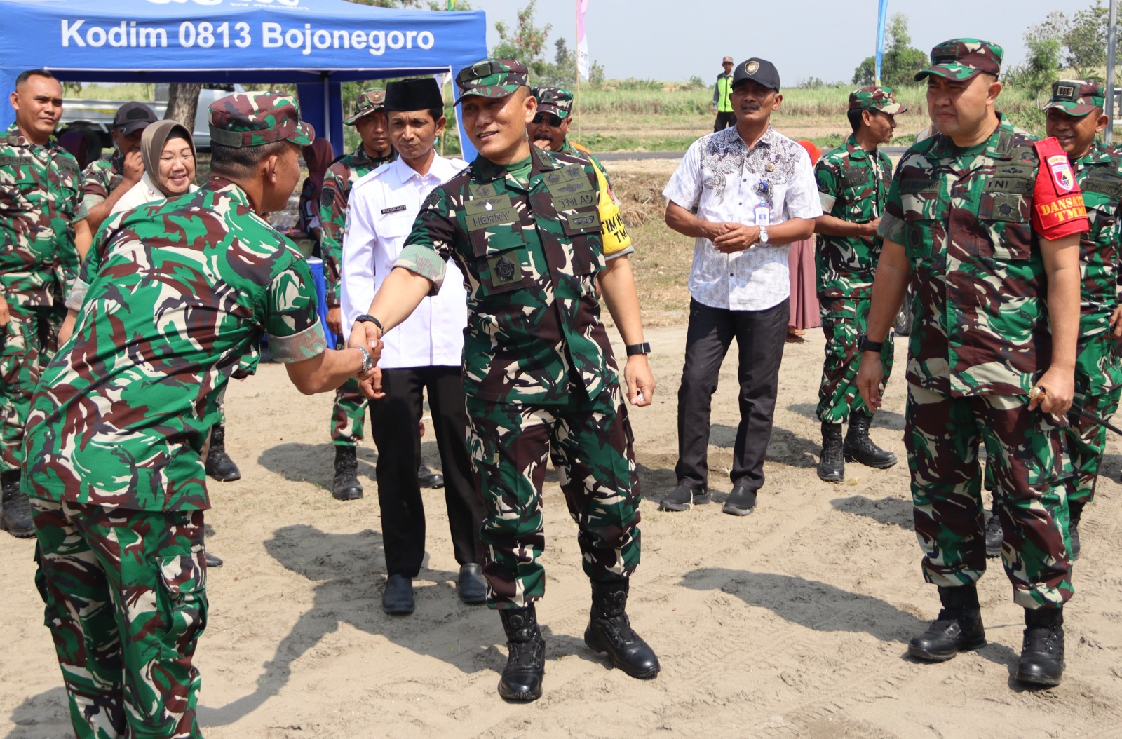 Dalam kunjungan lapangan yang berlangsung Jumat (31/7/2026), Tim Wasev menilai berbagai sasaran program TMMD berjalan dengan baik dan menunjukkan perkembangan yang signifikan.