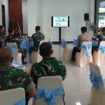 Dipimpin Ketua Tim Wasev Brigjen TNI M. Herry Subagyo, S.I.P., rombongan melakukan kunjungan kerja ke Makodim 0813/Bojonegoro, Jumat (31/7/2026)