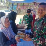 Suasana penuh kebersamaan terlihat dalam pelaksanaan Bazar UMKM yang menjadi bagian dari rangkaian kegiatan TNI Manunggal Membangun Desa (TMMD) ke-129 Kodim 0813/Bojonegoro di Desa Kesongo, Kecamatan Kedungadem, Kabupaten Bojonegoro, Jumat (31/7/2026).
